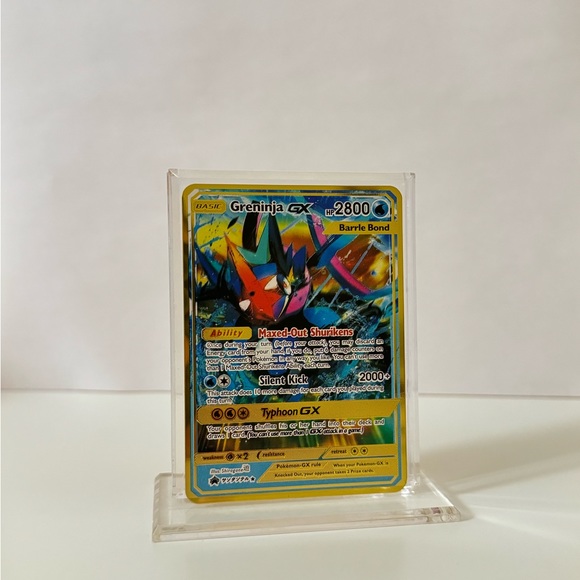 greninja gx pokemon card Greninja GX 24/131 Regular Art PSA 10 Graded Pokemon Card (Forbidden Light) main image 1